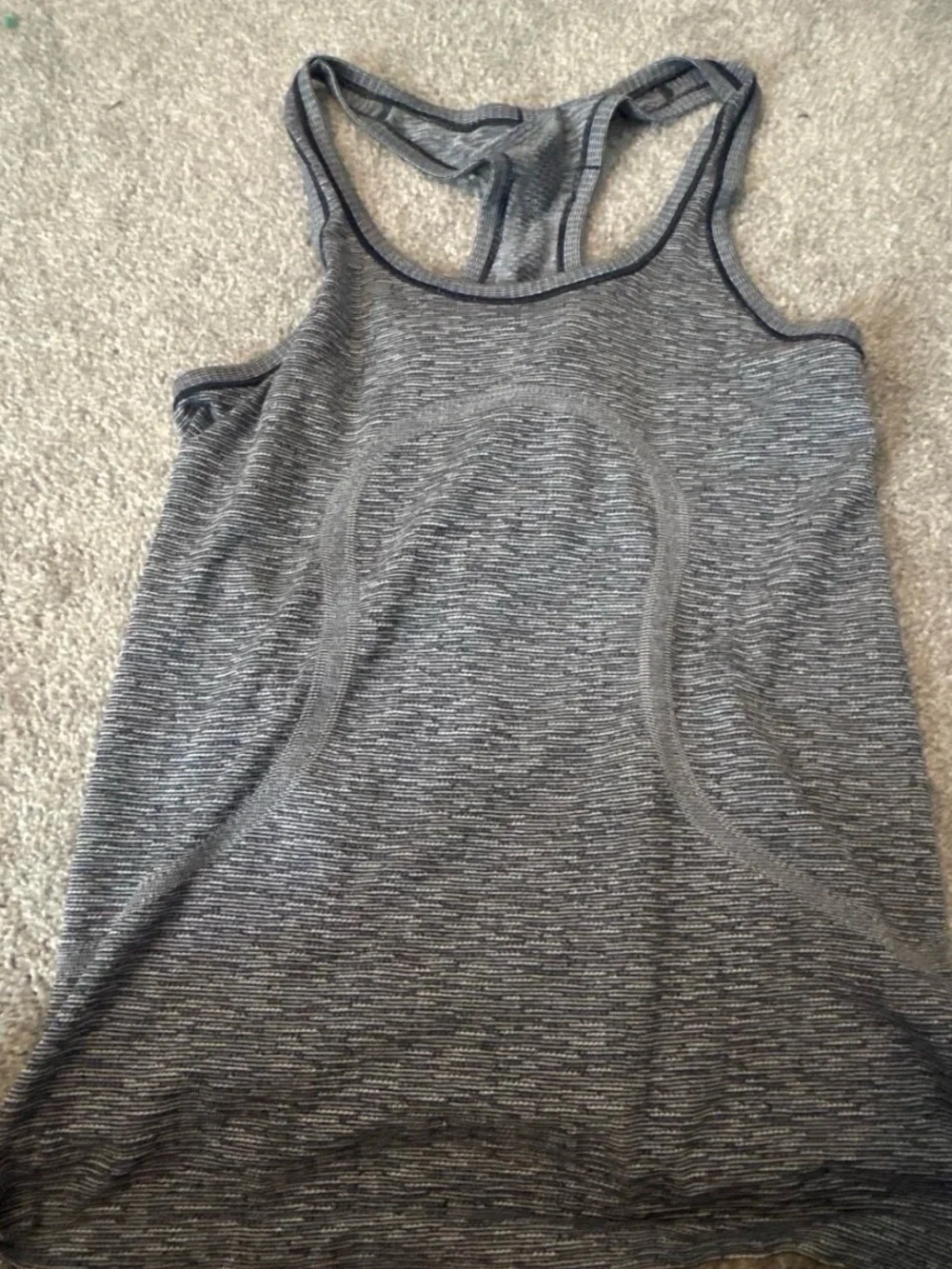 Lululemon grey tank top
